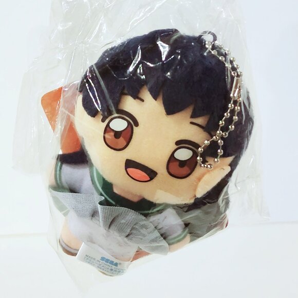 New Sega Inuyasha Kagome Higurashi 10cm Plush Keychain Japan Toreba - Picture 2 of 3